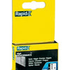Rapid nr. 8 brads rvs 50 mm, 1.000 stuks - 40303067 - 40303067