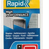 Rapid vr22 hekwerk hogringen zwart, 215 stuks - 40108804 - 40108804