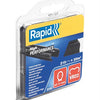 Rapid vr22 hekwerk hogringen zwart, 215 stuks - 40108804 - 40108804