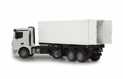 Jamara RC Mercedes-Benz Arocs containertruck 2,4 Ghz wit 1:20