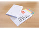 Raadhuis enveloppen 162x229 c5 akte plakstrip wit 100gr pak a 10st. zelfklevend