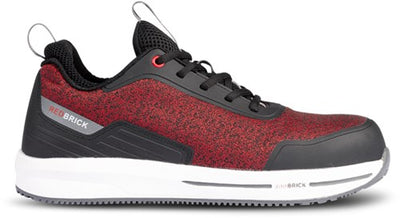 Redbrick motion spirit af s1ps esd | rood zwart | maat 43 - 8713458012045