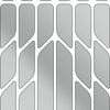 Rie:sel design reflective sticker set 'reflex' silver