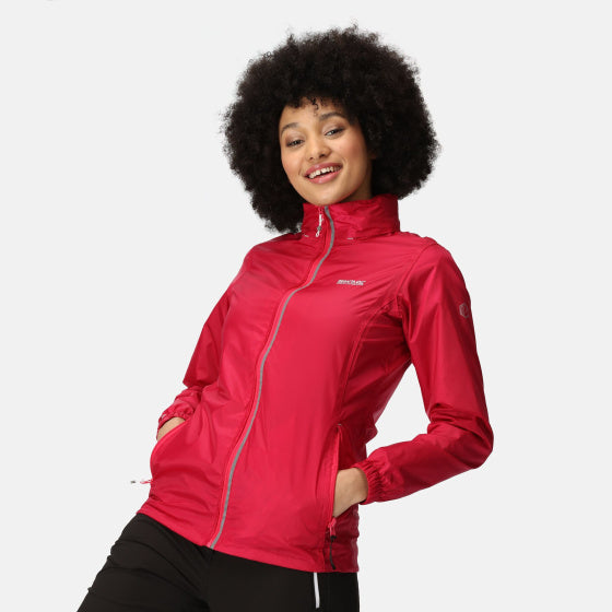 Regatta Corinne IV shell jas dames roze maat XL