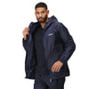 Regatta Jacket III waterdichte outdoorjas donkerblauw maat XL