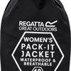 Regatta Pack-It III regenjack dames zwart maat M