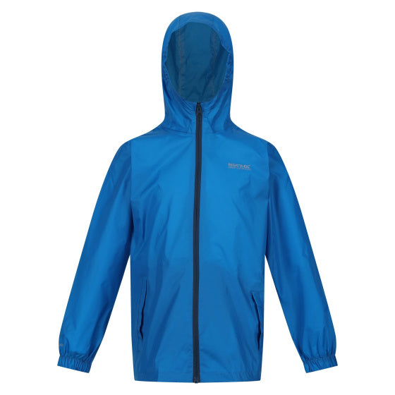 Regatta Pack It III regenjas jongens blauw maat 7-8 jaar