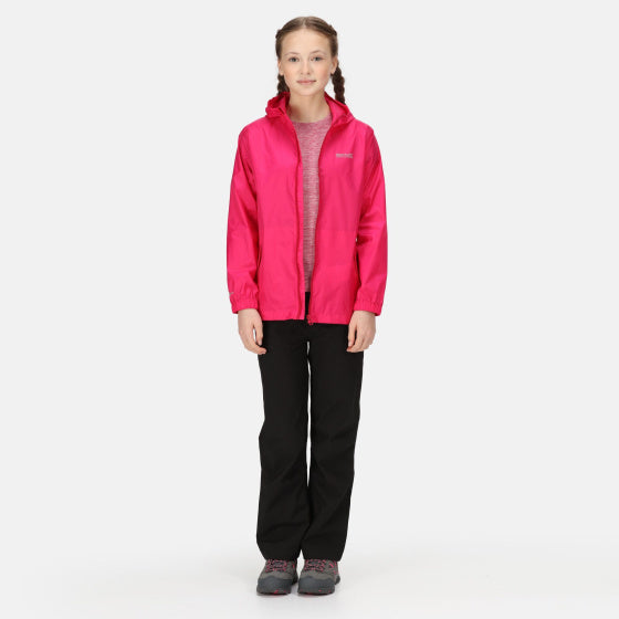 Regatta Pack It III regenjas meisjes roze maat 7-8 jaar