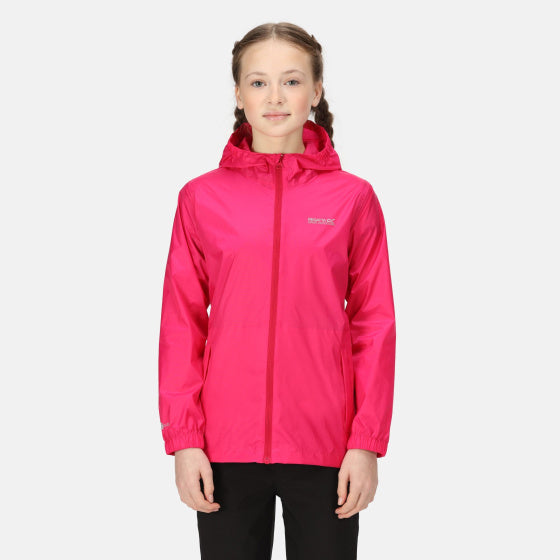 Regatta Pack It III regenjas meisjes roze maat 9-10 jaar