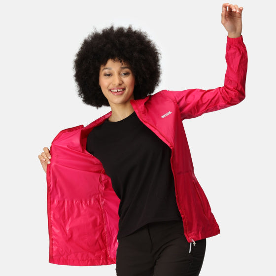 Regatta Pack it III shell jas dames roze maat XS