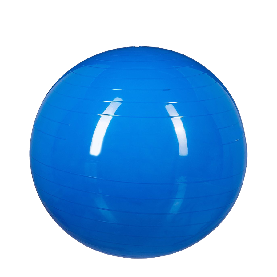 Relaxdays gymnastiekbal blauw ø55cm