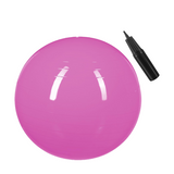 Relaxdays gymnastiekbal roze ø55cm - afbeelding 2