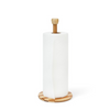 Imp relaxdays keukenrolhouder bambus 32cm