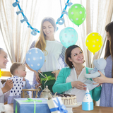 Relaxdays partyset geboorte jongen 19-delig - afbeelding 5
