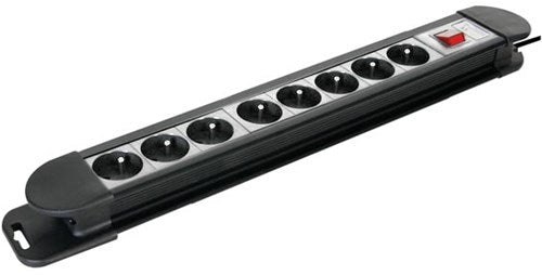 Relectric stekkerdoos 1,5 mtr 8-voudig 3x1,5mm - relec492268 relec492268