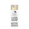 Rendier led wit 50 leds 45cm
