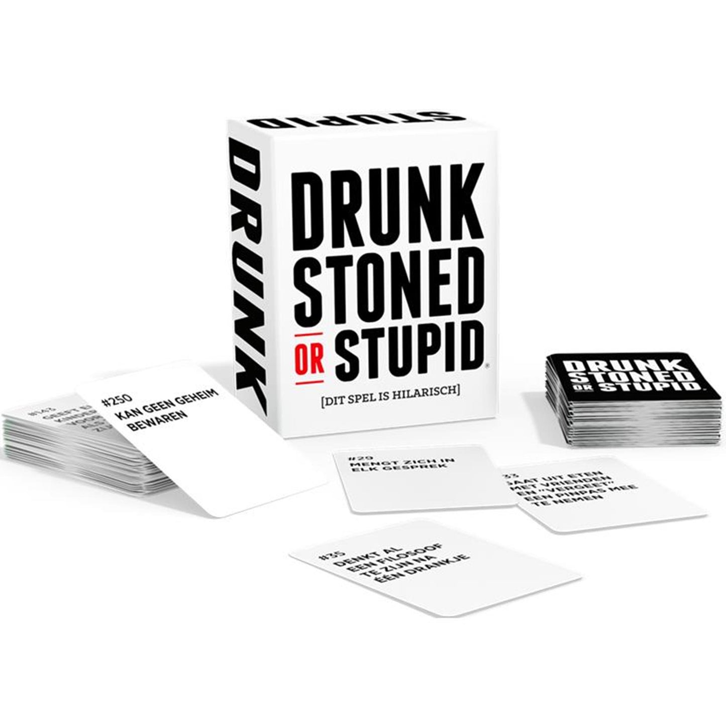 Drunk stoned or stupid drunk, stoned or stupid kaartspel