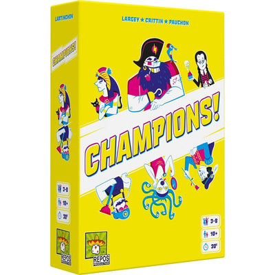 Repos production champions! bordspel