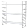 Tomado boekenrek retro zwart 70x21x68cm