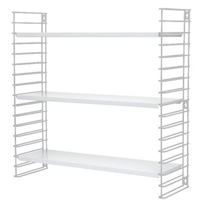 Tomado boekenrek retro geheel zwart 70x21x68cm