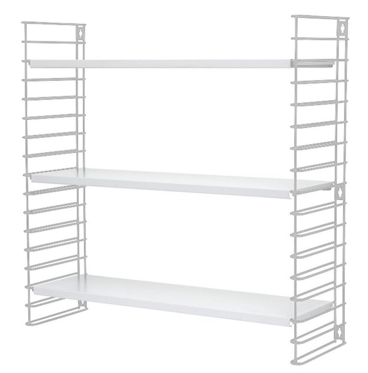 Tomado boekenrek retro geheel zwart 70x21x68cm