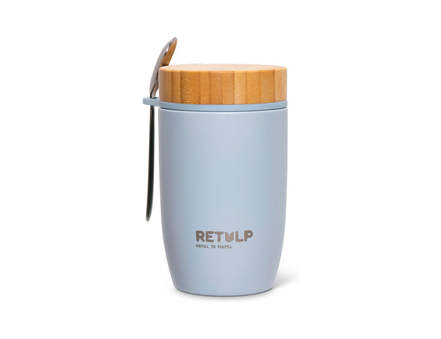 Retulp lunchbeker - big mug - premium grey - 500 ml