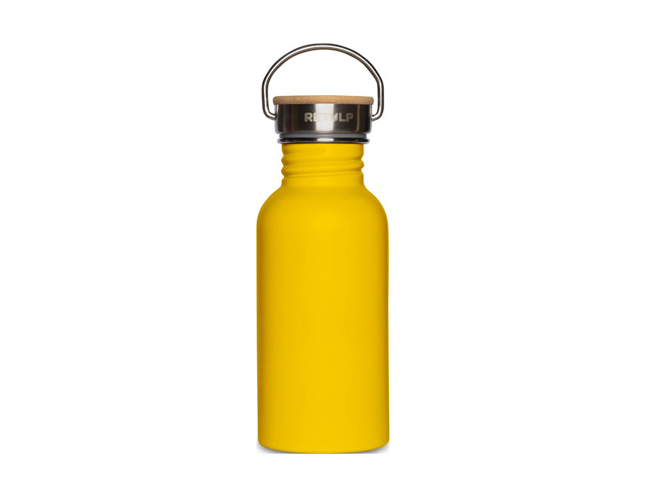 Retulp urban waterfles - happy yellow - 500 ml
