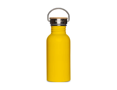 Retulp urban waterfles - happy yellow - 500 ml