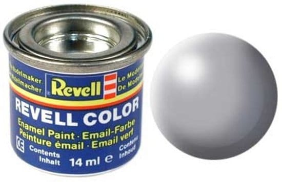 Revell - modelbouwverf nr 374 grijs zijdemat