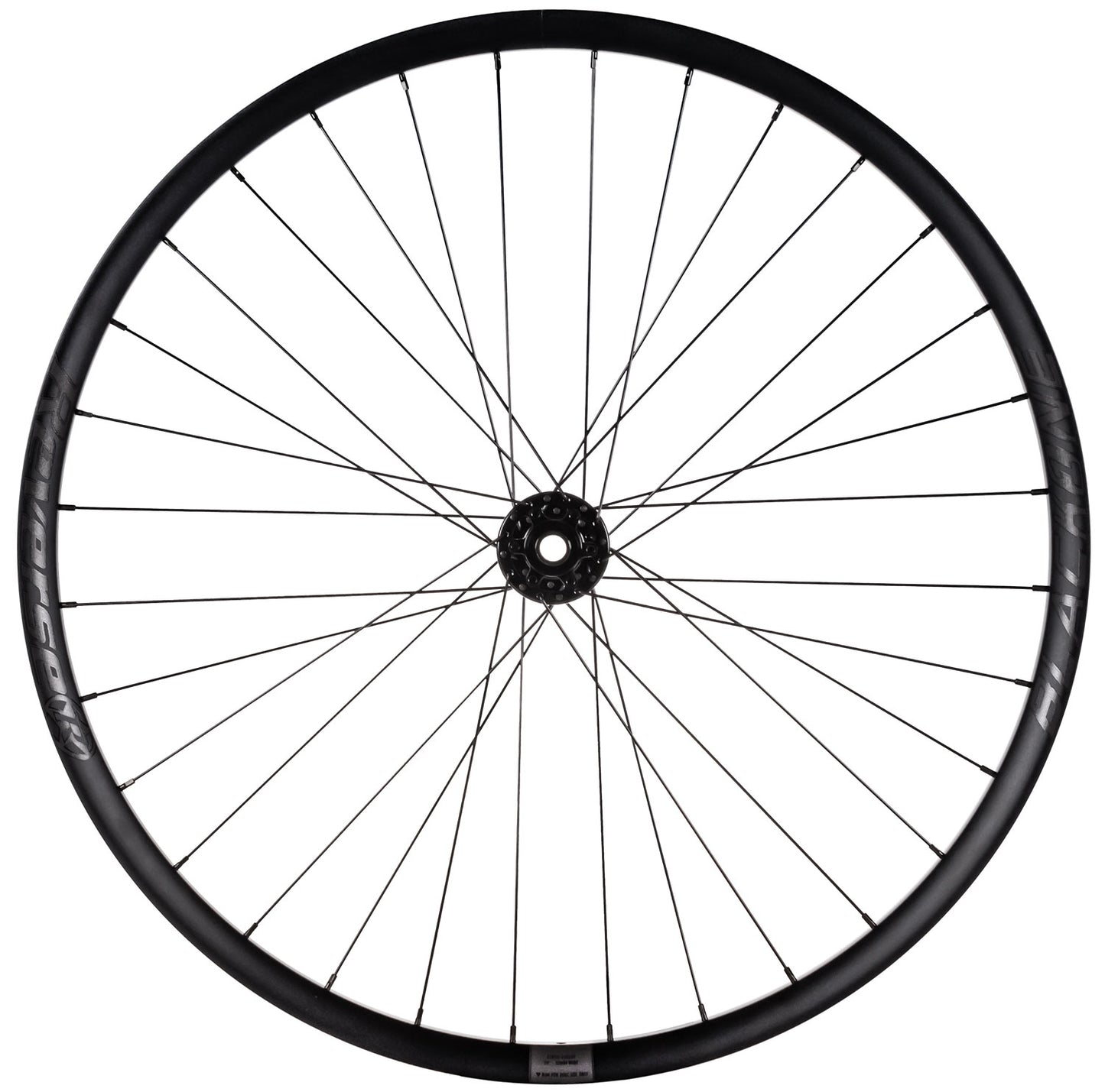 Reverse components black one dh 29 super boost front wheel