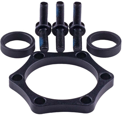 Reverse components boost adapter front wheel