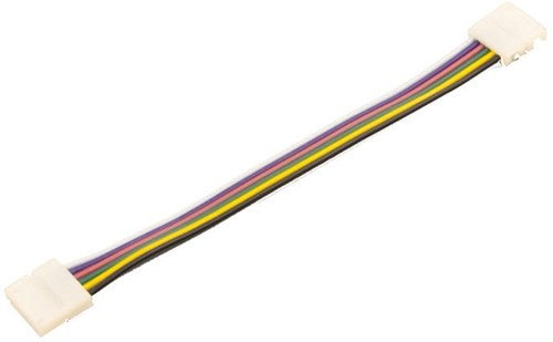 Enzo rgb-cct quick koppelstuk 6pin 12mm met 15cm draad - 4380220