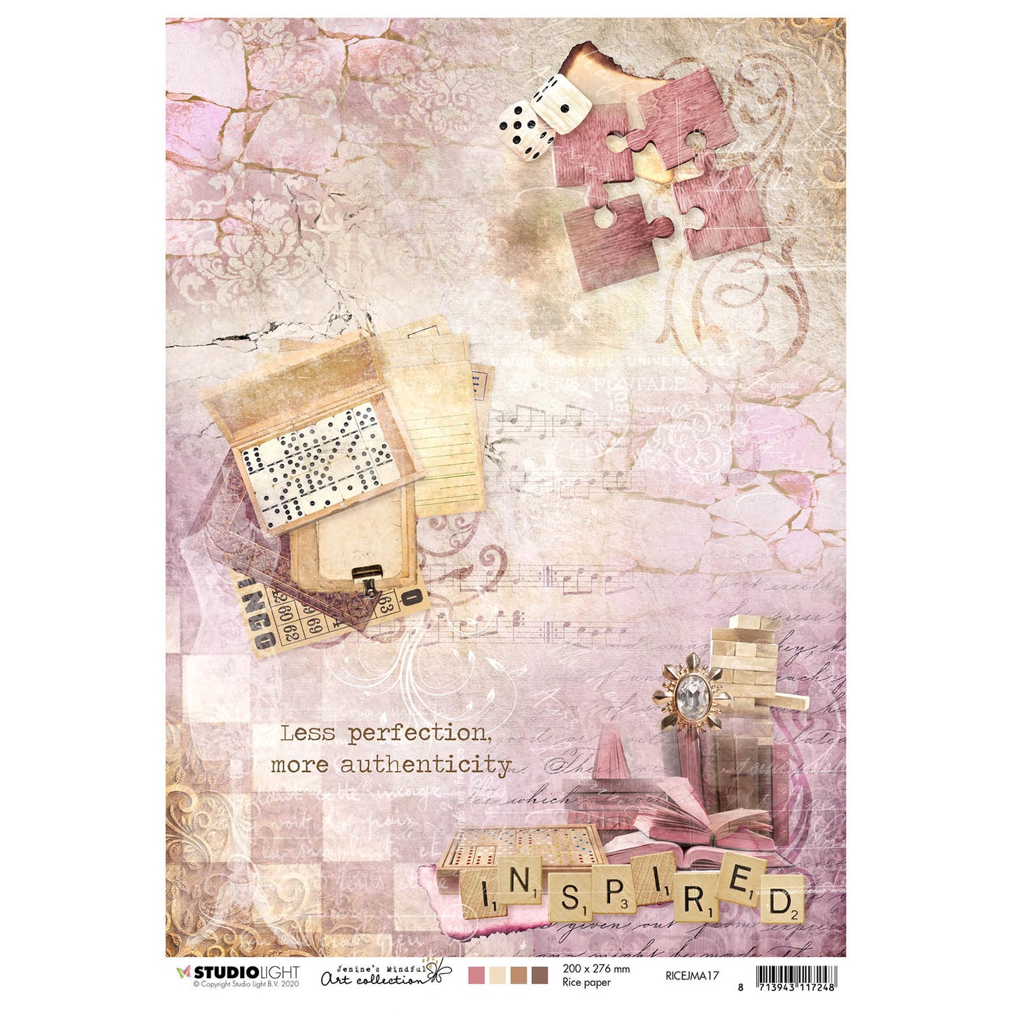 Studio light • rice a4 jenine's mindful art 3.0 nr.17 1pc