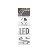 Ring led wit 480 leds ø38cm - afbeelding 3