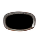 Riverdale schaal onyx zwart 30,5x19cm