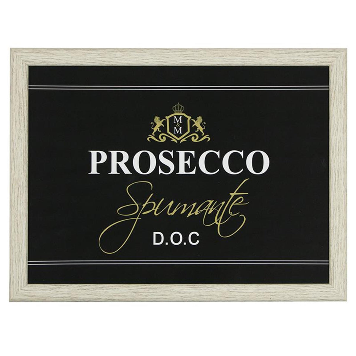 Mars more schootkussen prosecco zwart 43x33x9cm