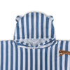 Roamer | blauwe katoenen strandponcho 65 x 65 cm