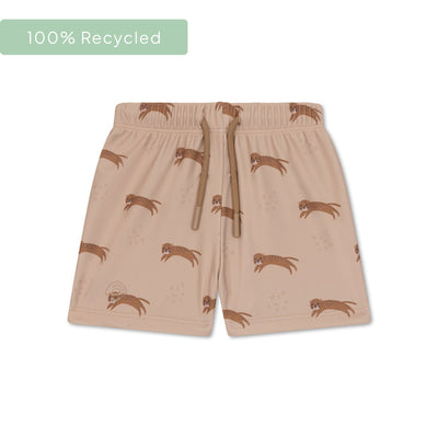 Roamer | bruine uv zwemboxer jongens