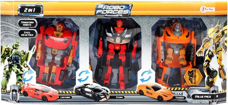Cilgro robot roboforces 3 transformer robots 10 cm groot