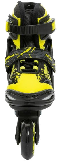 Roces Inline skates Jokey 3.0 softboot 82A zwart geel maat 34-37