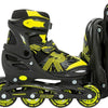 Roces Inline skates Jokey 3.0 softboot 82A zwart geel maat 34-37