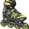 Roces Inline skates Jokey 3.0 softboot 82A zwart geel maat 34-37