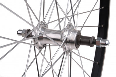 Achterwiel Paraflex Hybride 28 inch velgrem aluminium zwart