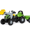 Rolly toys Traptractor met aanhanger RollyKid Deutz-Fahr 5115 G TB