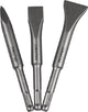 Rotec 3 dlge sds+beitelset 140 lang, punt, plat 20mm, spade 30mm - 2150100