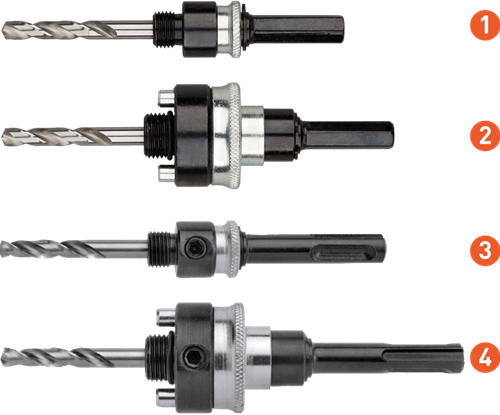 Rotec adapter 9,5mm | t.b.v. gatzagen 32-210mm - 527.3037