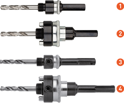 Rotec adapter 9,5mm | t.b.v. gatzagen 32-210mm - 527.3037