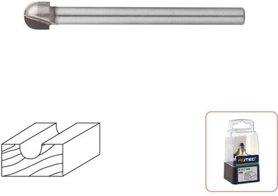 Rotec hm houtrotfrees, silver-line, d2=6 ø9,5 - 2700111 - 270.0111