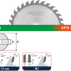 Rotec opti-line hm cirkelzaagblad voor handmachines | ø160x2,2x20 | z=48 | tf-uni - 553.0132