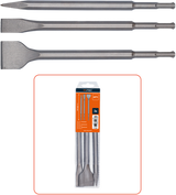 Rotec opti-line | sds-plus beitelset | 3-dlg (punt plat spade) - 214.9000 - afbeelding 2